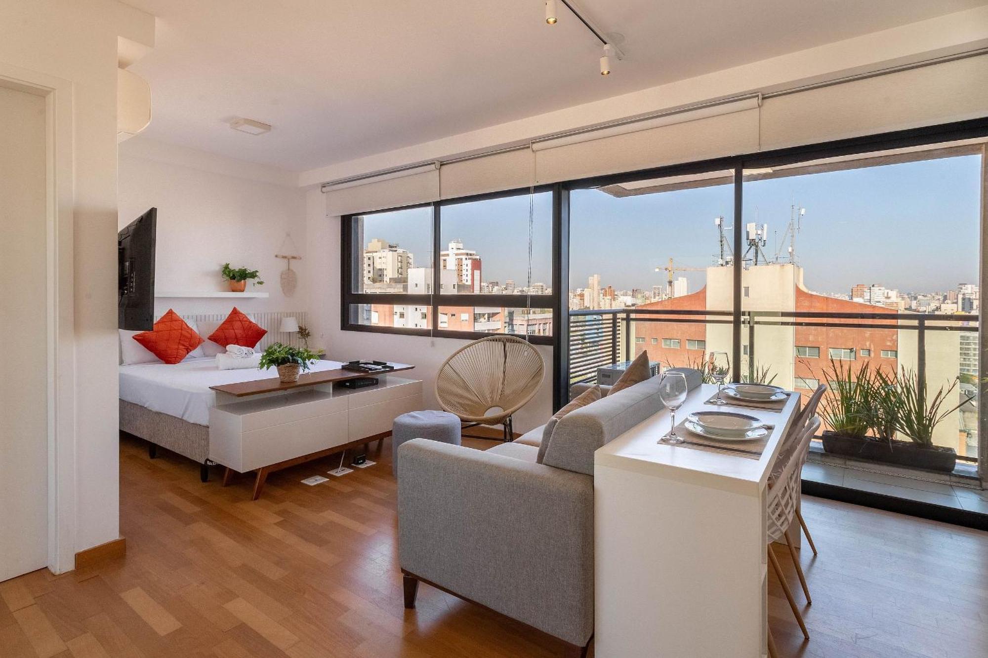 Condominio Na Vila Madalena Com Lazer E Garagem 상파울루 외부 사진