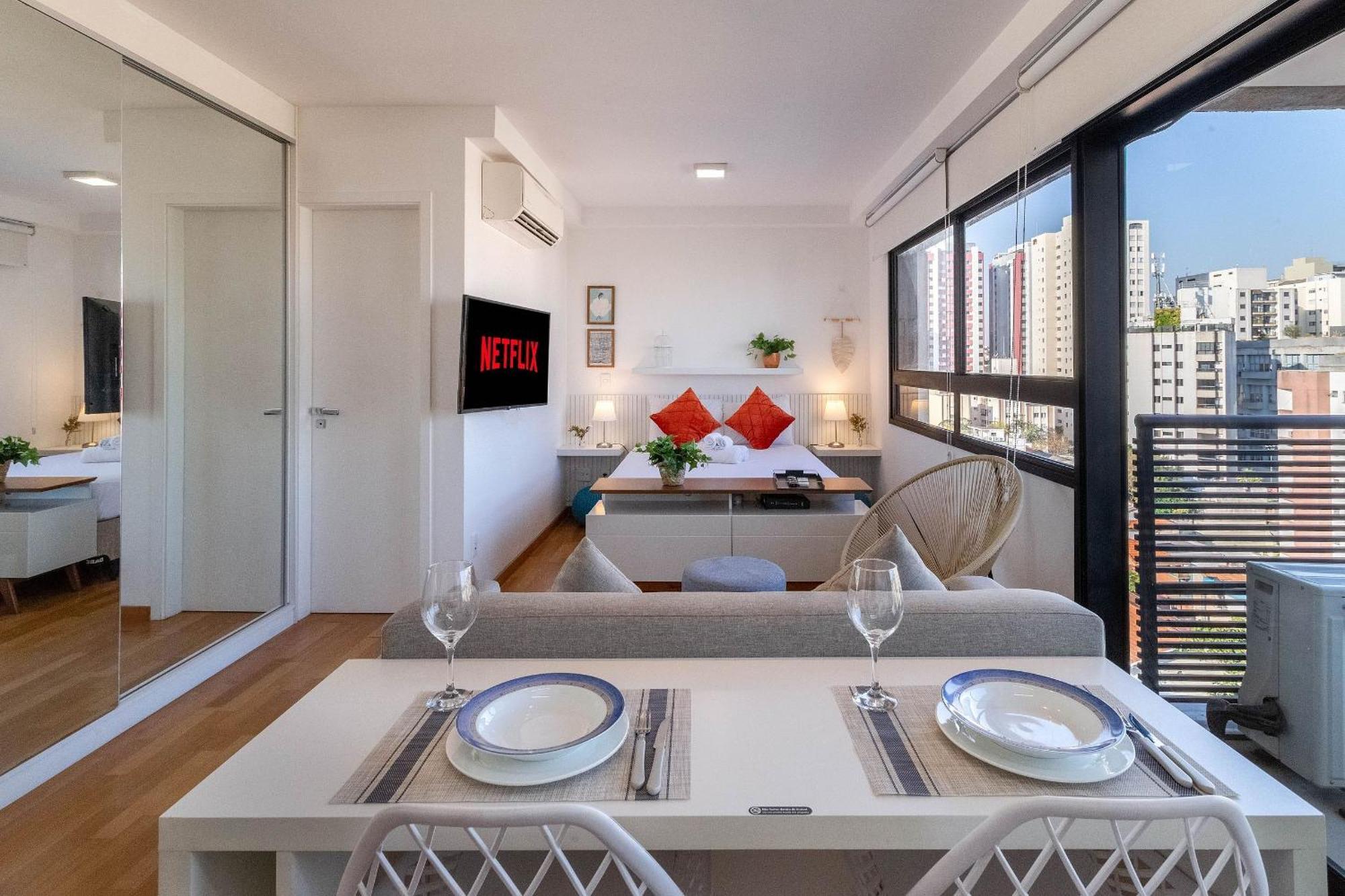 Condominio Na Vila Madalena Com Lazer E Garagem 상파울루 외부 사진