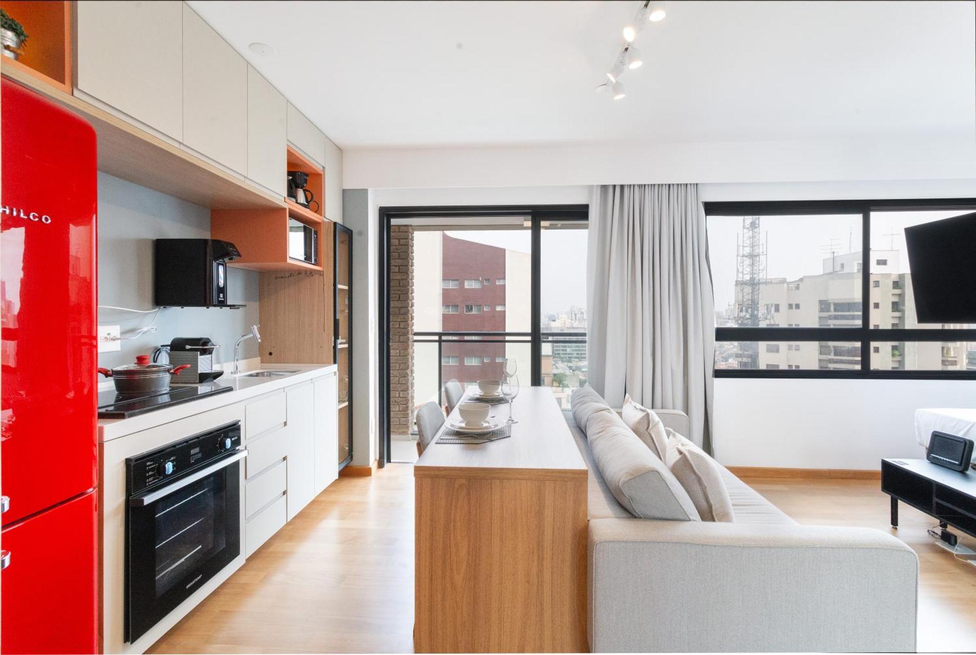 Condominio Na Vila Madalena Com Lazer E Garagem 상파울루 객실 사진
